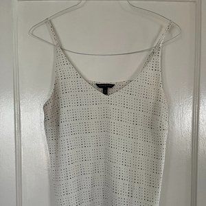 Banana Republic black and white camisole
